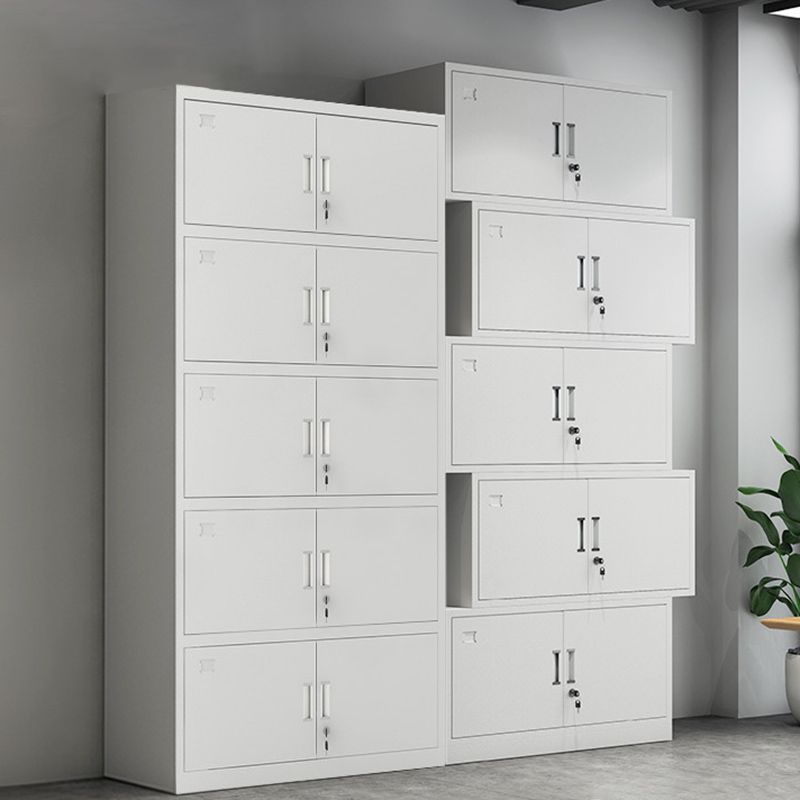 Creative Metal Filing Cabinet Solid Color File Cabinet with Locking Drawers