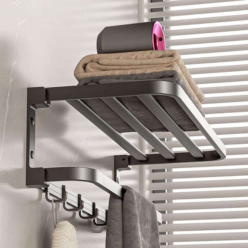 Grey Modern Bathroom Accessory As Individual Or As a Set with Towel Bar