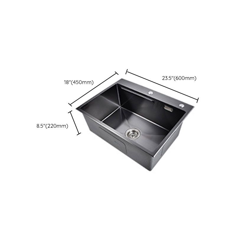 Modern Style Sink Stainless Steel Noise-cancelling Design Sink for Kitchen