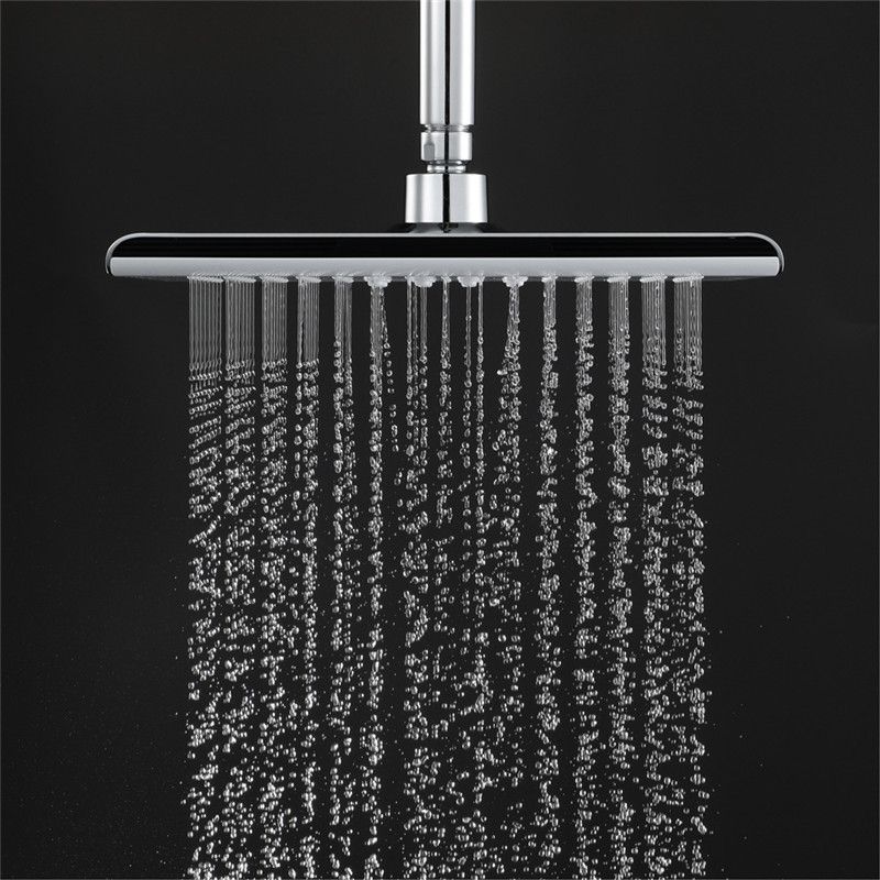 Rectangle Fixed Shower Head Traditional Ceiling Mounted Shower Head