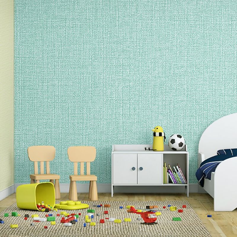 PVC Wall Panel Peel and Stick Cartoon Print Matte Texture Wall Paneling for Living Room
