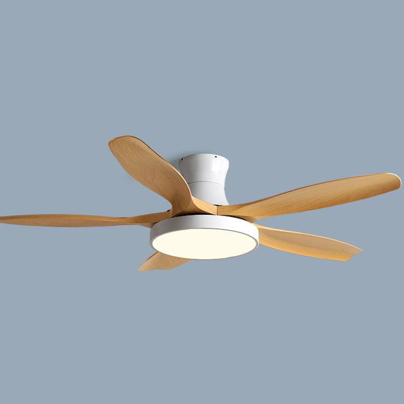 Contemporary LED Ceiling Fan Lighting Fixture for Sitting Room