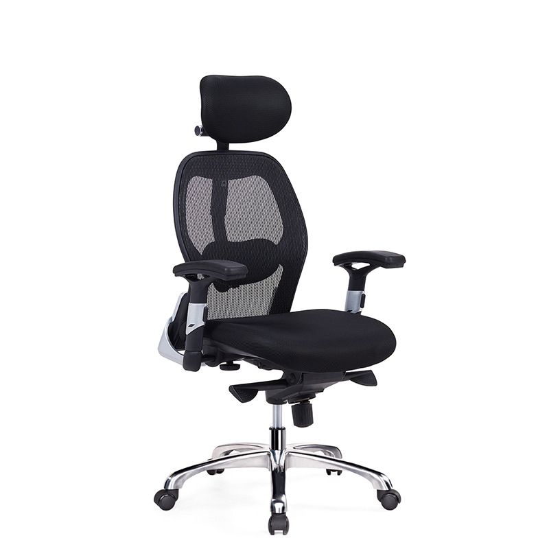 Contemporary Black Desk Chair Breathable AirGrid Office Chair