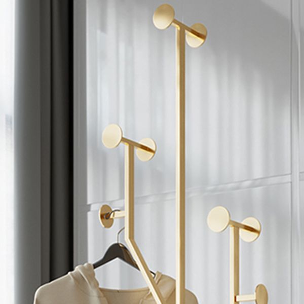 Designer Gorgeous Metal Coat Rack Free Standing Coat Rack in Living Room