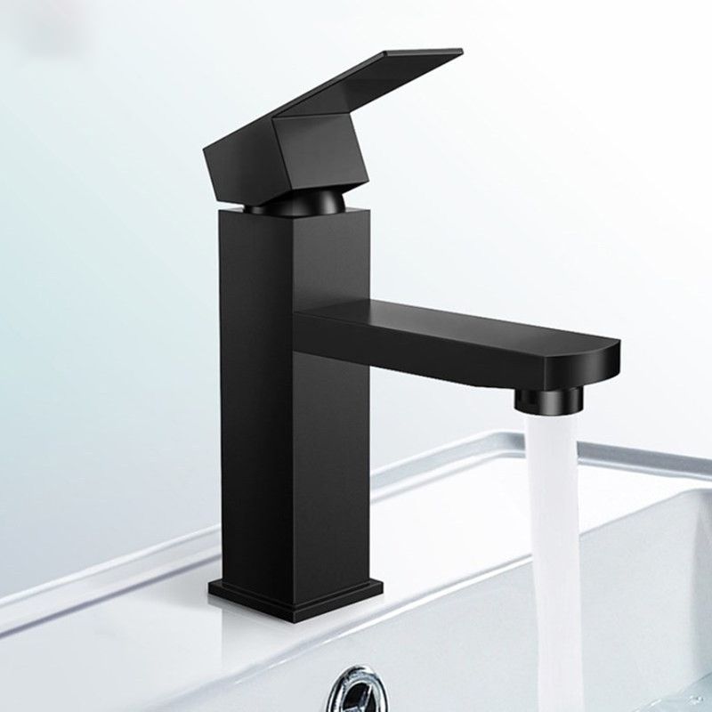 Contemporary Style Faucets One Lever Handles Vessel Sink Bathroom Faucet