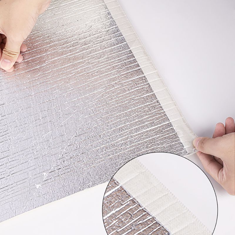 Modern Plain Backsplash Panels Peel and Stick Waterproof Wall Paneling