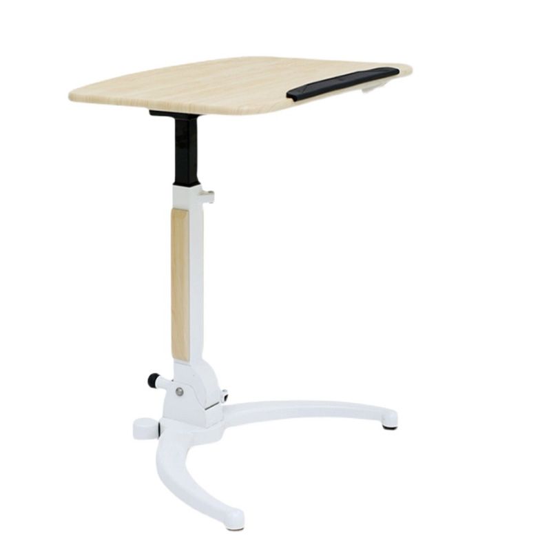 Wood and Metal Desk Adjustable Kids Desk with Casters Ergonomic Child Desk