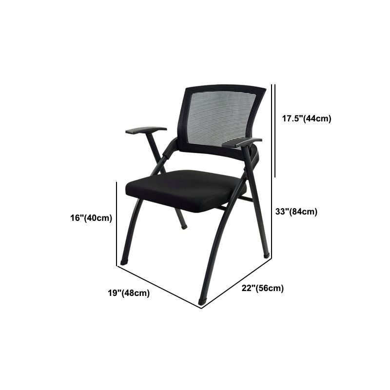 Contemporary Ergonomic Guest Chair Mid-Back Conference Chair