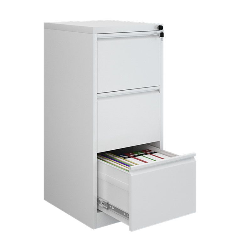 Modern Metal File Cabinet Fire-Resistant Filing Cabinet for Home Office