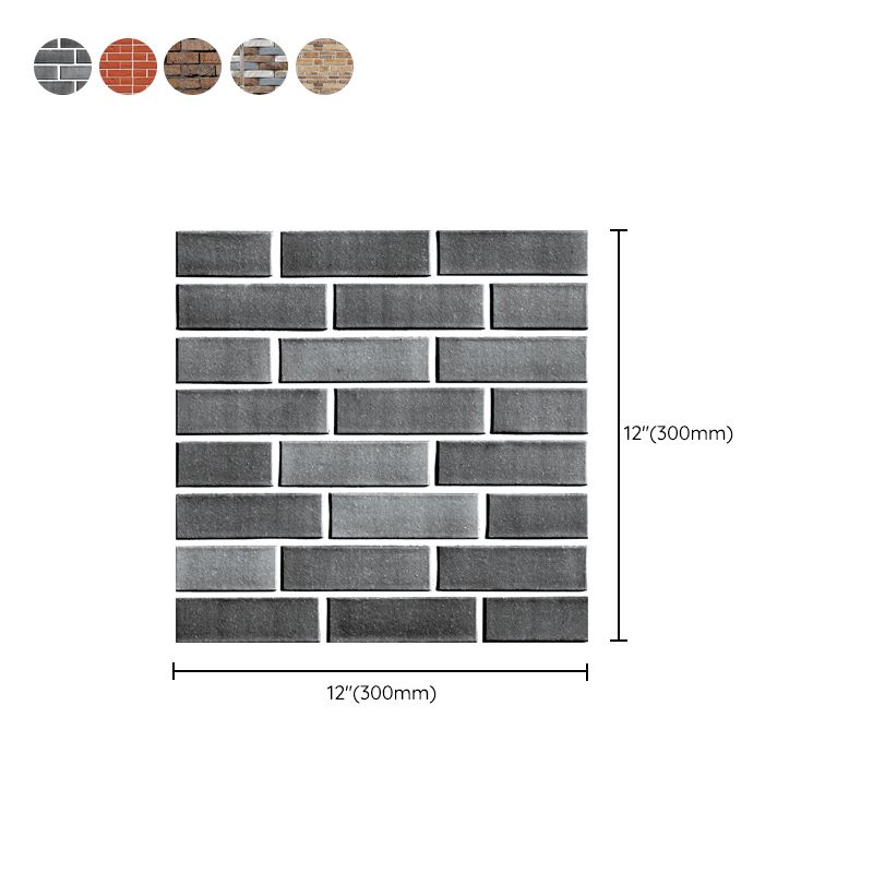 3D Plastic Backsplash Panels Industrial Waterproof Wall Paneling