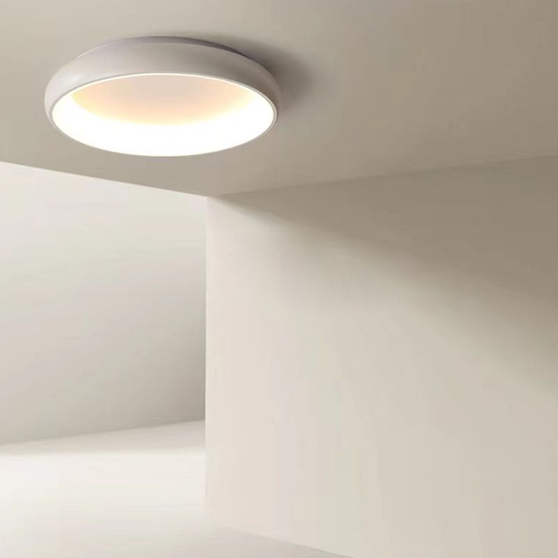 White Flush Mount Lighting LED Contemporary Ceiling Light for Home