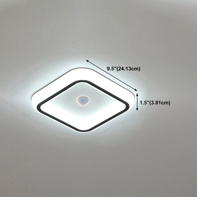 Acrylic Flush Mounted Ceiling Lights Contemporary Ceiling Lighting Fixture