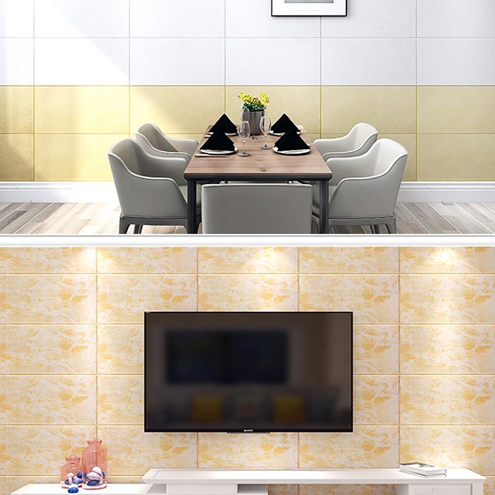 Modern Pearl Wainscoting PVC Foam Wall Access Panel Peel and Stick Wall Tile