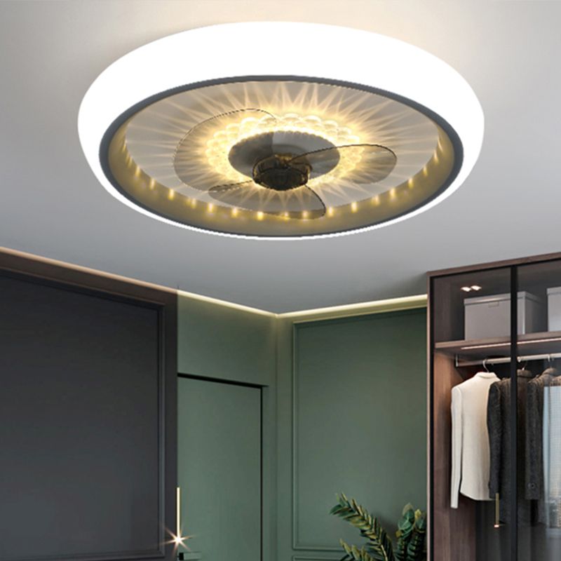 Circolo acrilico Vecchia con soffitto Light Set Aibture Macaron LED Flush Monte Lighting per camera da letto