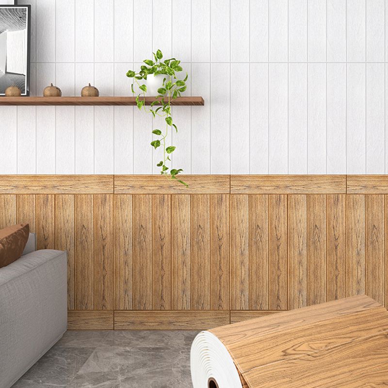 Contemporary Waterproof Wainscoting 1 Piece PVC Shiplap for Indoors