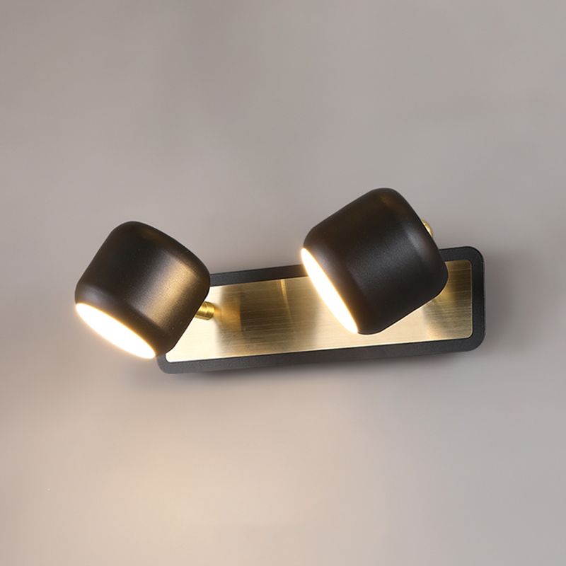 Contemporary Style Geometric Vanity Lighting Ideas Metal Multi Lights Vanity Sconce