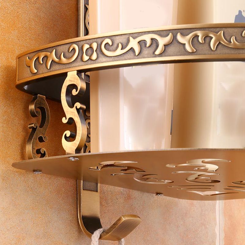 Traditional Metal Bathroom Accessories Hardware Set with Soap Dish