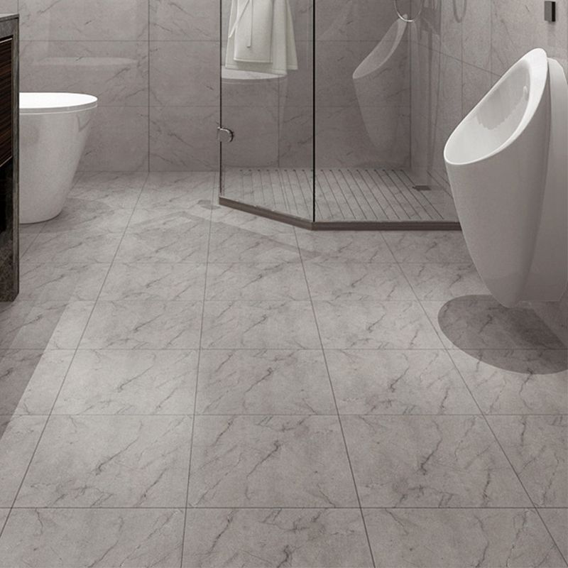 Contemporary Style Floor Tile Straight Edge Square Waterproof Floor Tile