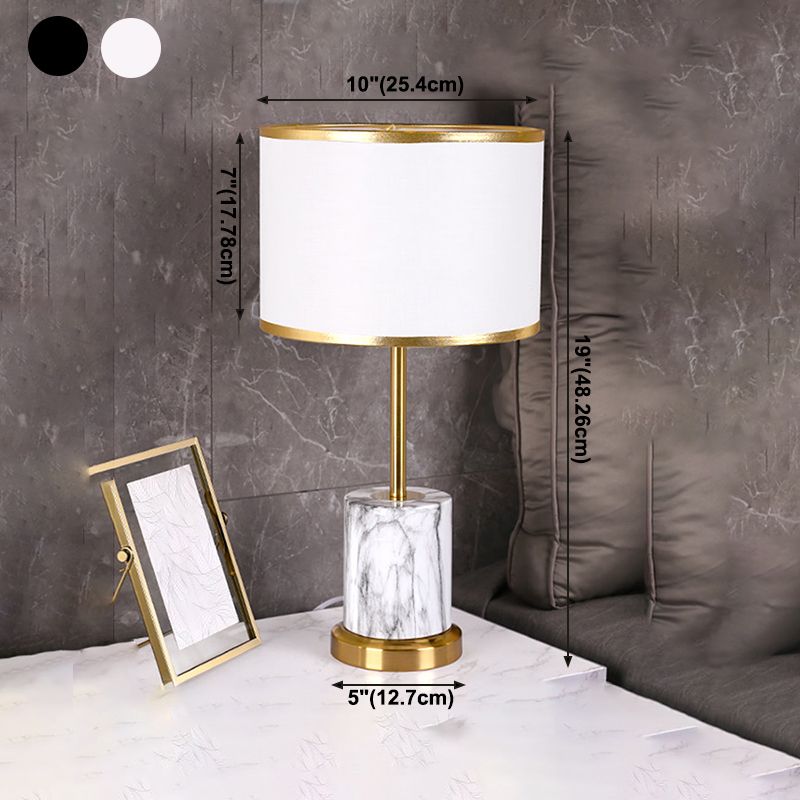 Postmodern 1-Light Metal Table Lamp with Touch-Sensor Control Table Light