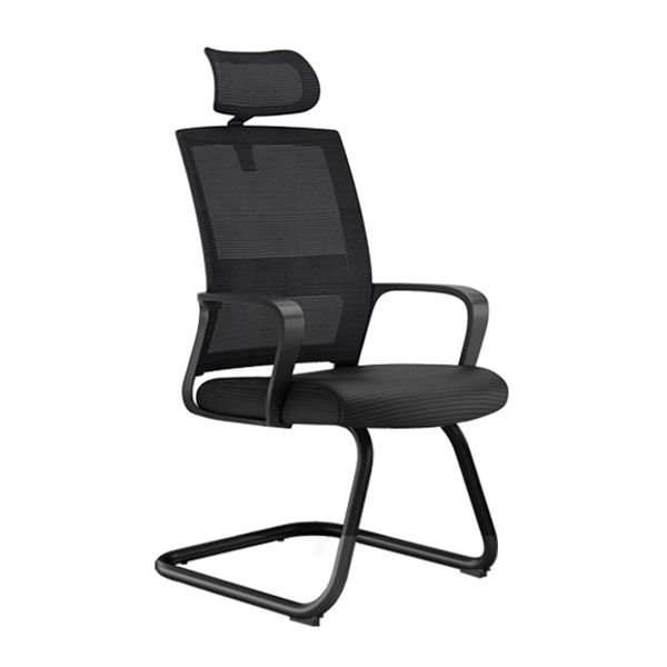 Modern Style Office Chair Fixed Arms No Distressing Desk Chair