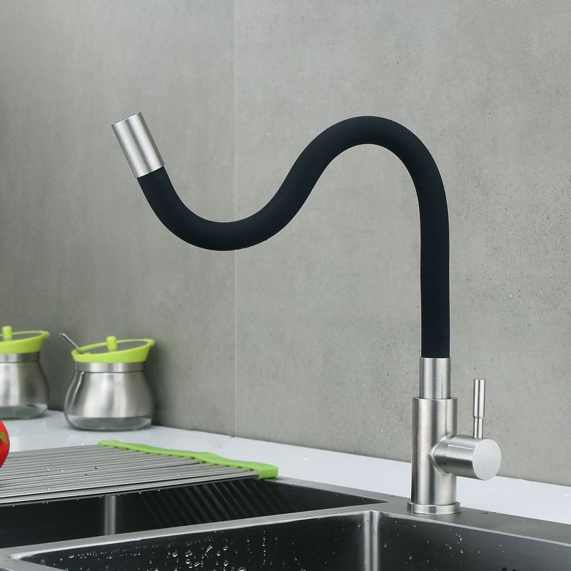 Modern 1-Handle Faucets Touchless with Water Dispenser Standard Kitchen Faucets