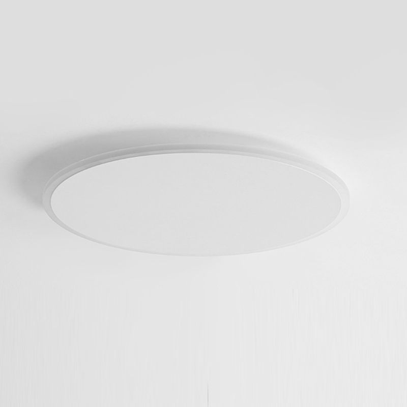 Modern Round Ceiling Mount Light LED Ceiling Light with Acrylic Shade for Bedroom