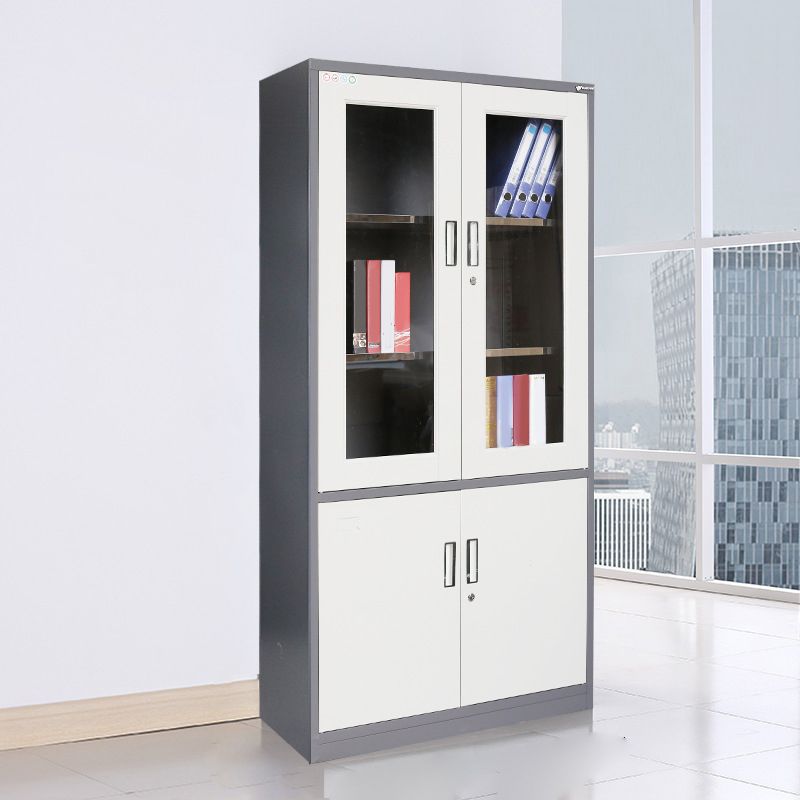 Modern Style Vertical File Cabinet Metal Fire-Resistant Filing Cabinet