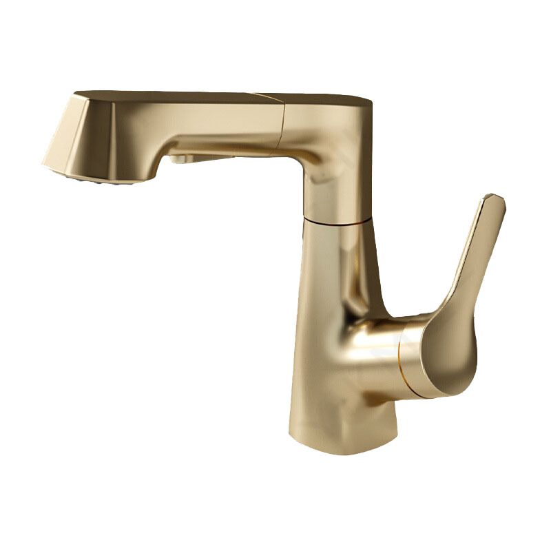 Contemporary Style Centerset Faucets Lever Handles Faucets for Bathroom