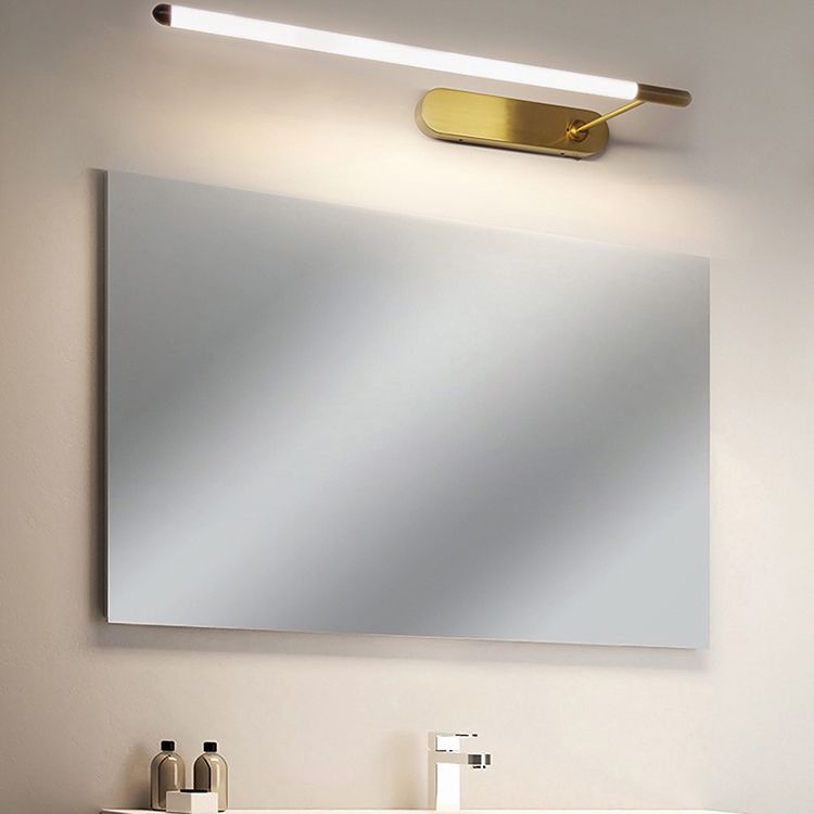 Linear LED Vanity Wall Light in Modern Simplicity Metal Wall Lamp with Acrylic Shade