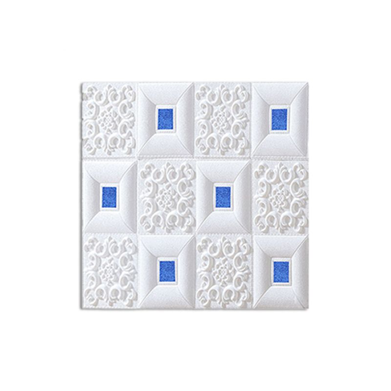 Wall Ceiling Glam Peel and Stick Waterproof Faux Brick Living Room Wall Panel (10-Pack)