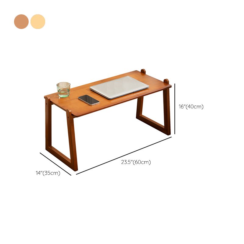 Solid Wood Kids Writing Desk with Drawers 13.77"W Child Desk