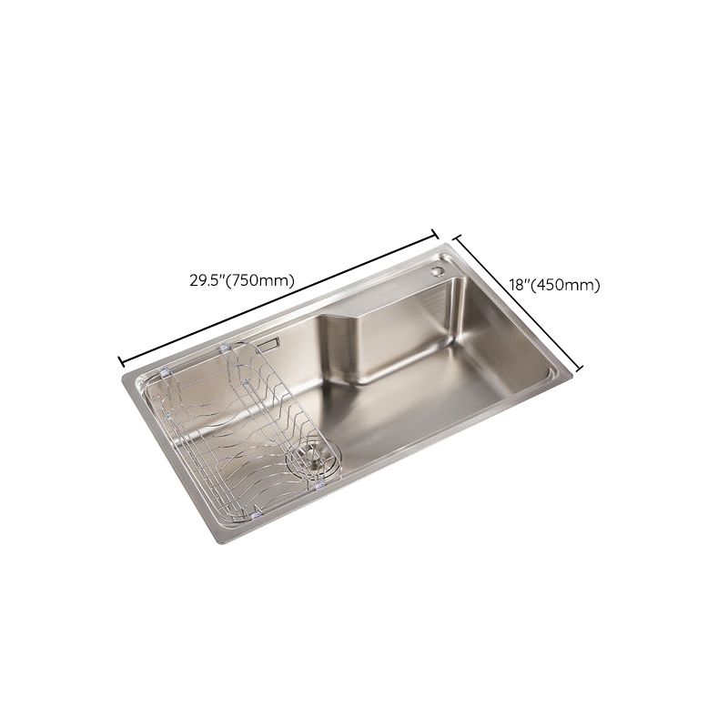 Modern Style Kitchen Sink Undermount Corrosion Resistant Kitchen Double Sink