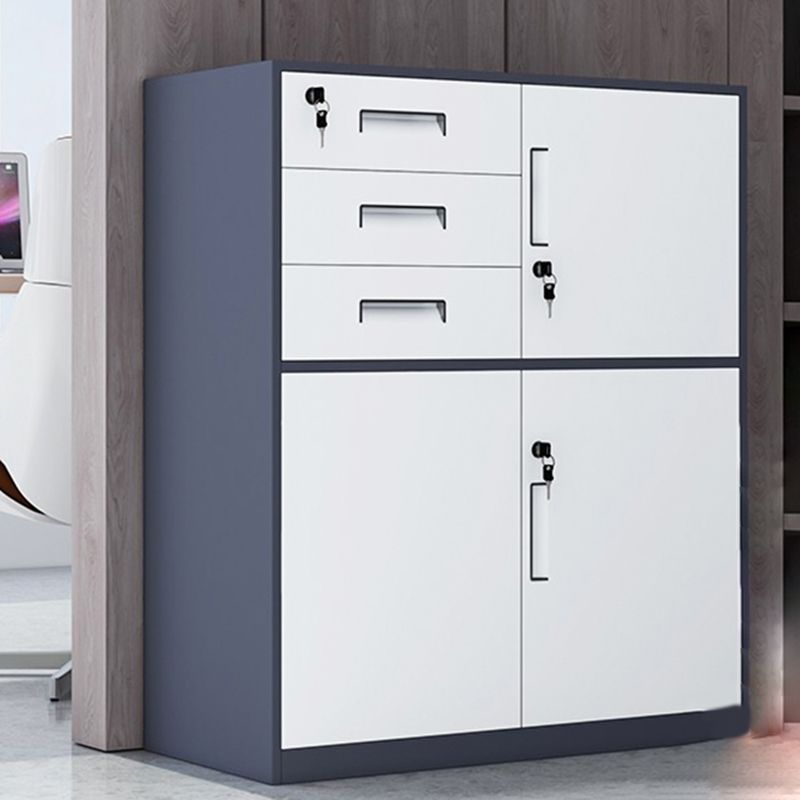 Industrial Filing Cabinet Wood Filing Lateral Cabinet with Locking Storage