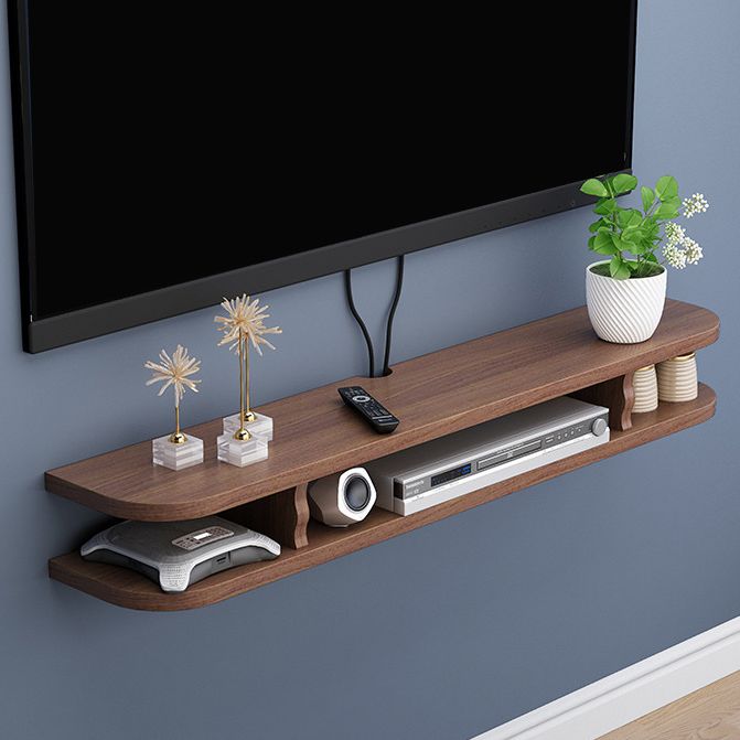 Floating Media Console Contemporary TV Stand Console for Living Room