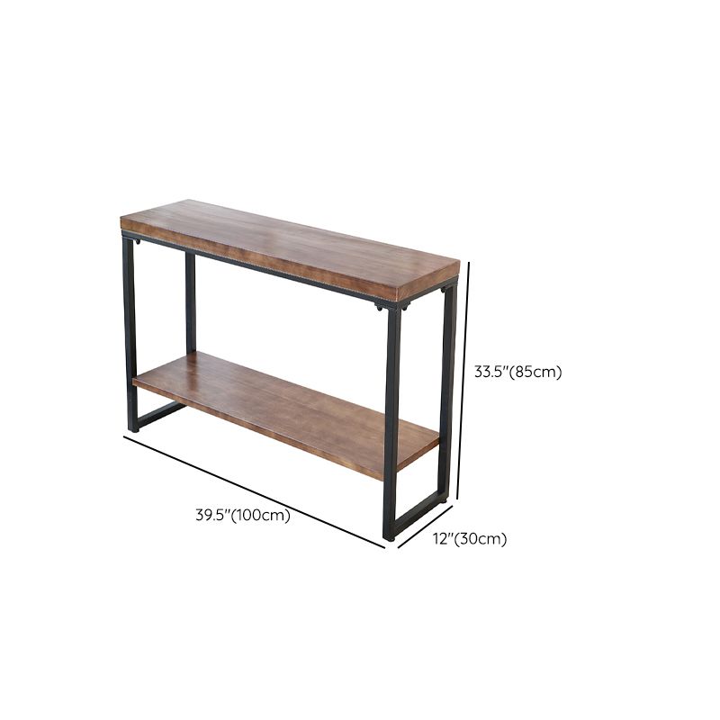 Contemporary Solid Wood Rectangle Pub/Bar Table for Dining Room