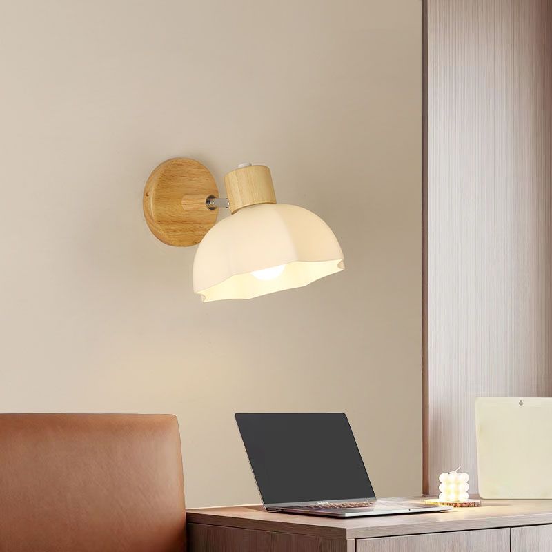 Wooden Wall Light Fixture Simple Wall Light Sconce for Bedroom