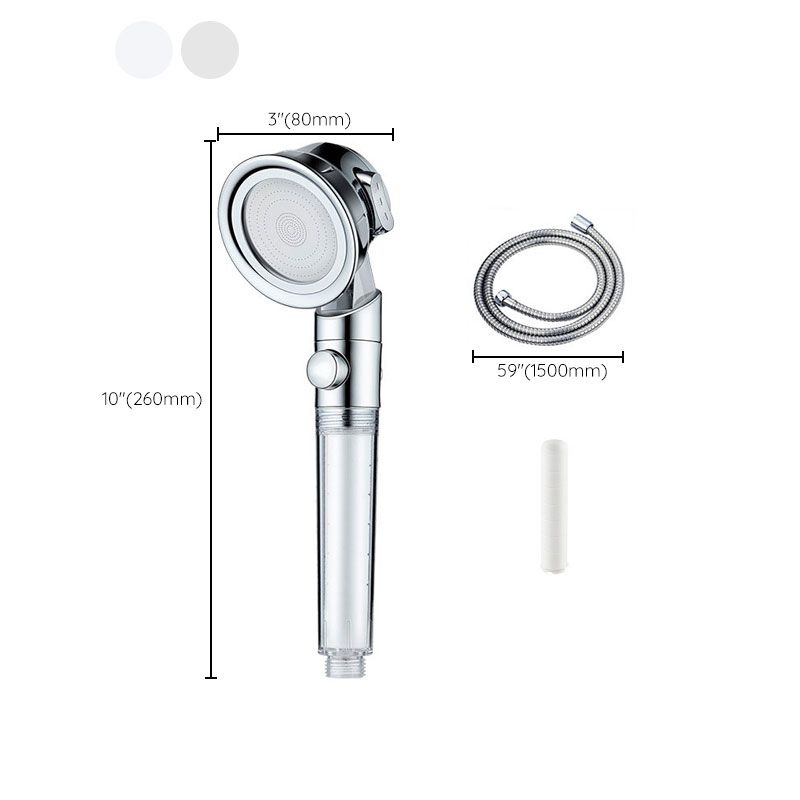 Metal Shower Head Modern Handheld Shower Head with Adjustable Spray Pattern