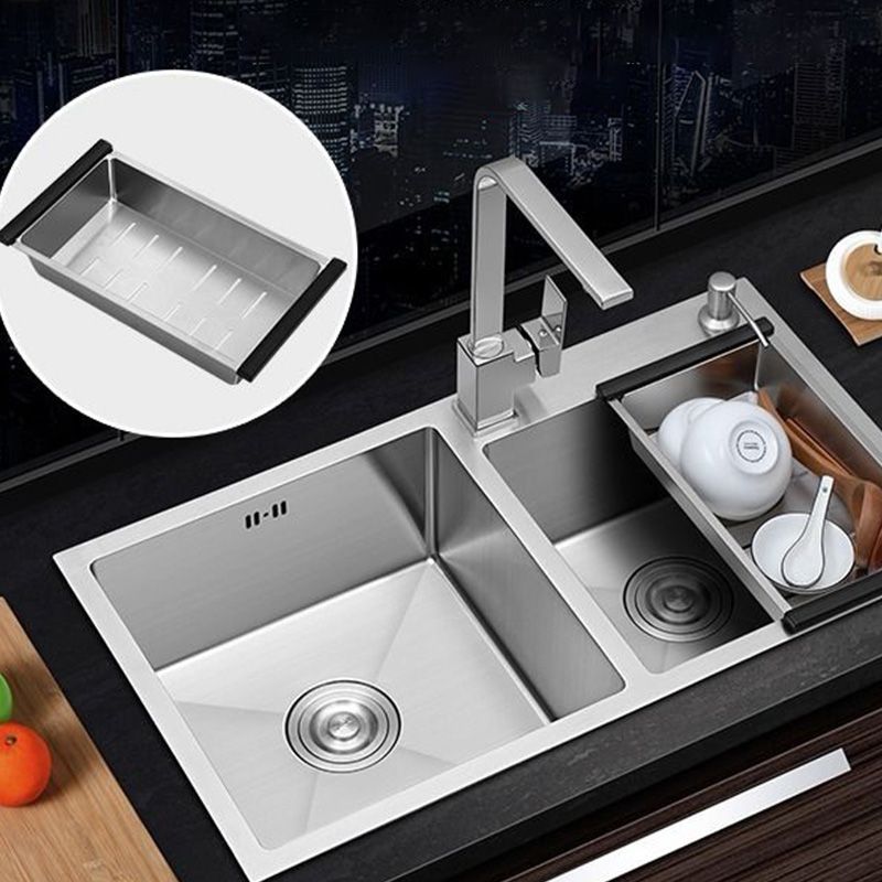 Kitchen Sink Soundproof Design Stainless Steel Drop-In Kitchen Sink