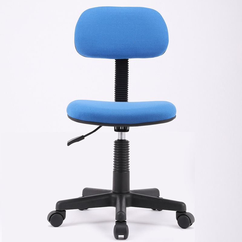 Modern Computer Task Chair Height-adjustable Office Armless Chair