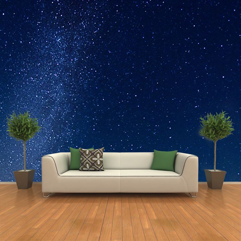 Mural Decorative Horizontal Illustration Universe Eco-friendly for Sitting Room