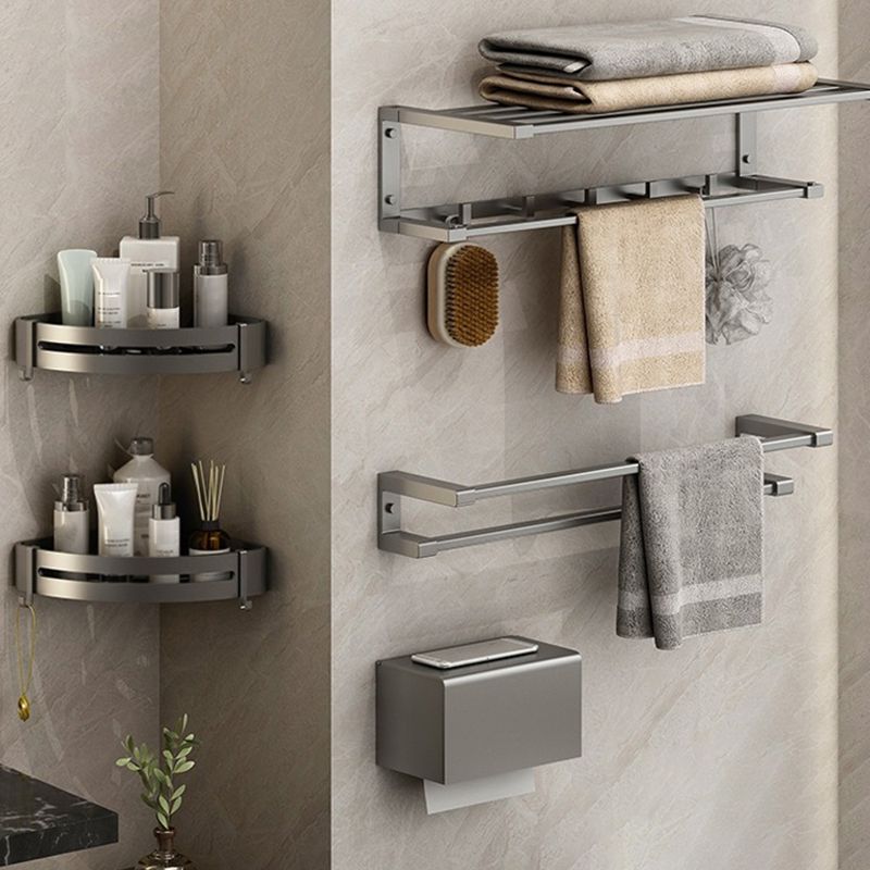 Modern Bathroom Accessory Set Grey Bathroom Accessories Hardware Set