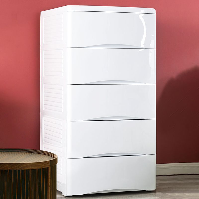 5-drawer Bedroom Armoire Modern Armoire Cabinet - 16.54"L x 19.69"W x 48.43"H