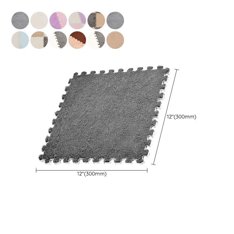 Level Loop Carpet Tile Multi-Color Fade Resistant Interlocking Bedroom Carpet Tiles