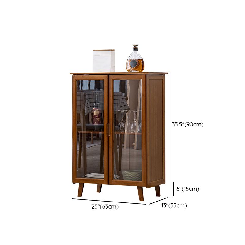 Modern Style Buffet Sideboard Engineer Wood Buffet Stand with Cabinets