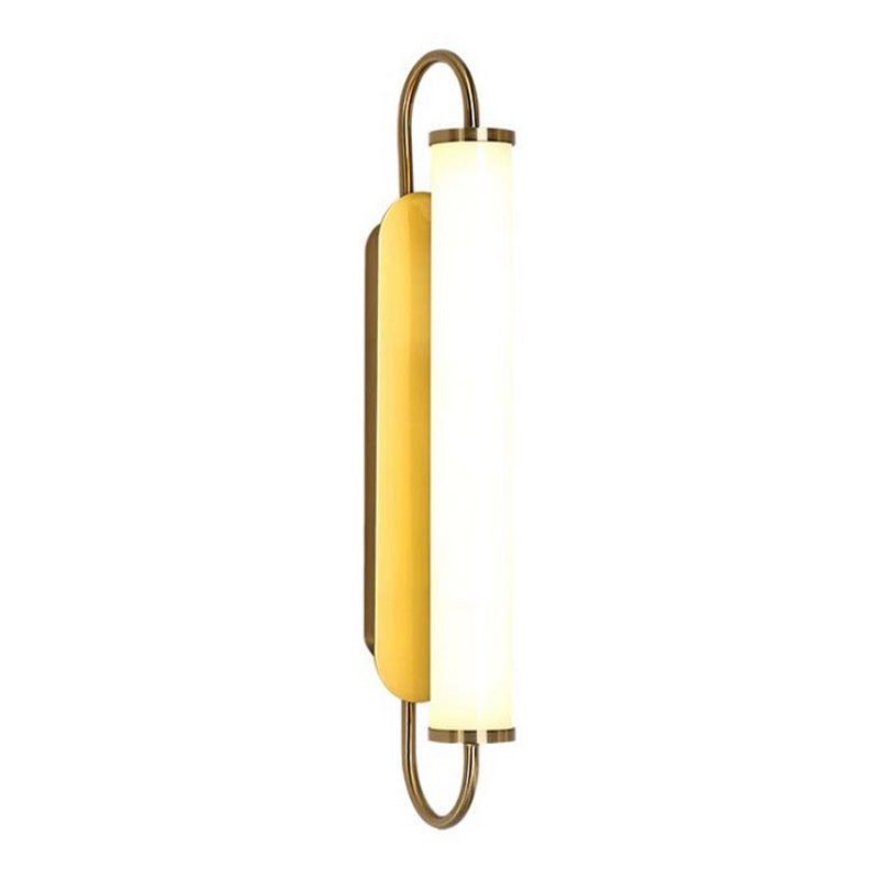 Contemporary LED Mirror Lamp Gold Vanity Light Fixtures for Bathroom