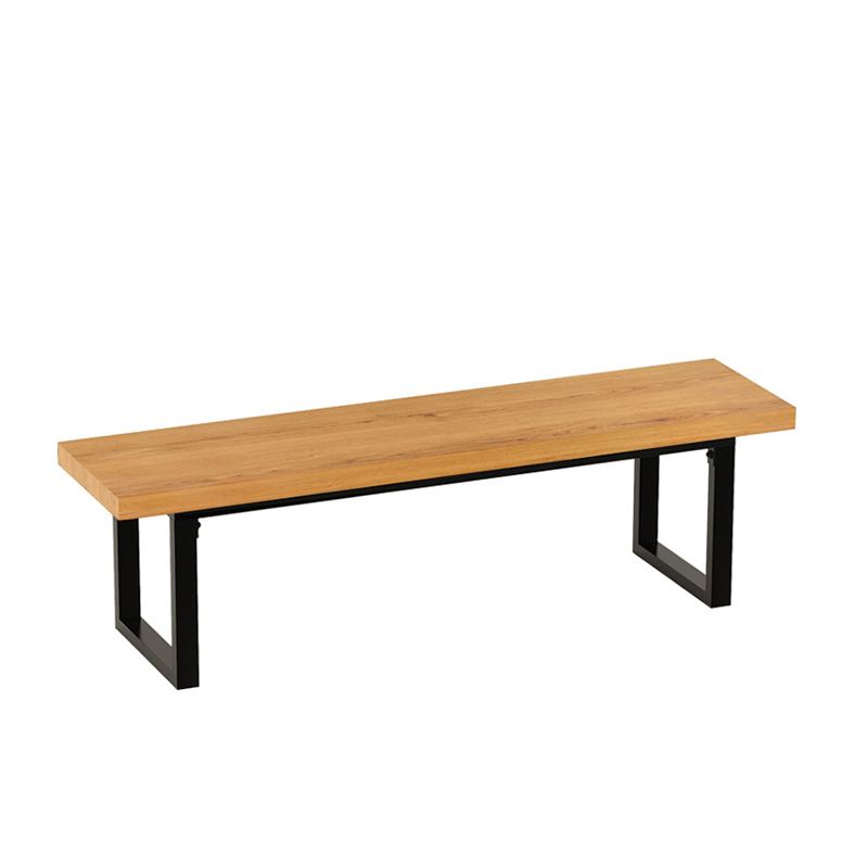 11.7-inch Width Bench Mid-Century Modern Solid Wood Seating Bench