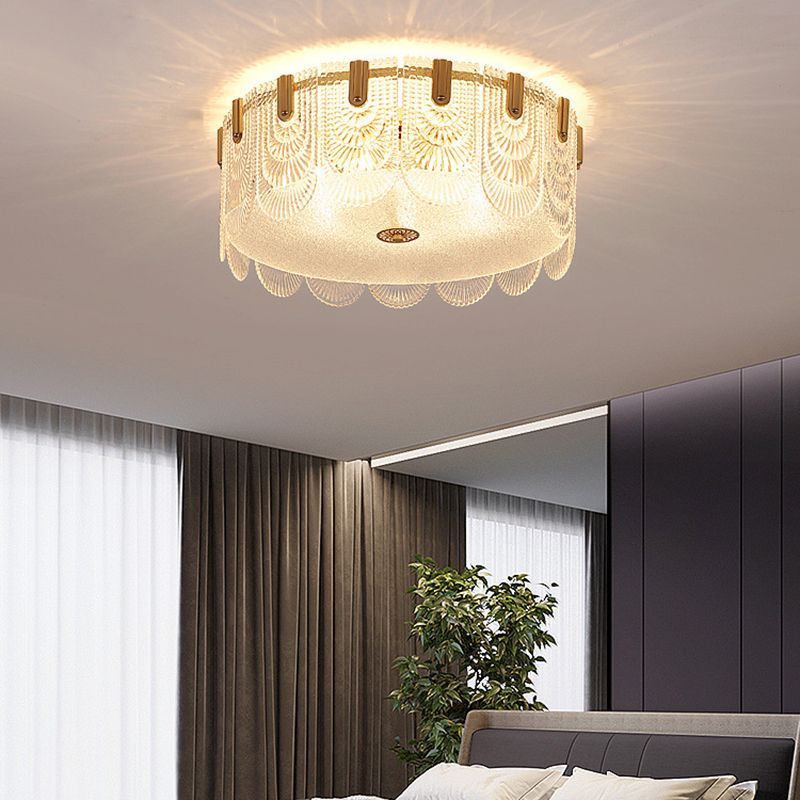 Nordic Ceiling Light Minimalist Flush Mount Light Fixture for Sitting Room