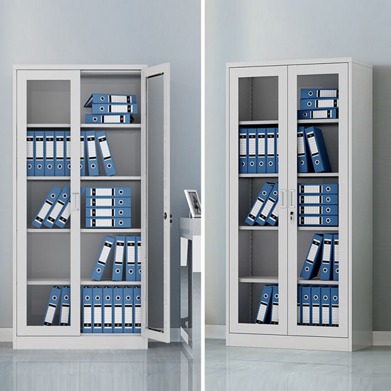 Modern Vertical Cabinet Metal Filing Cabinet with Lock and Storage