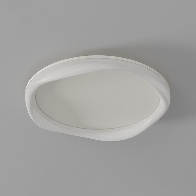 LED White Ceiling Light Modernism Flush Mount Lighting for Foyer