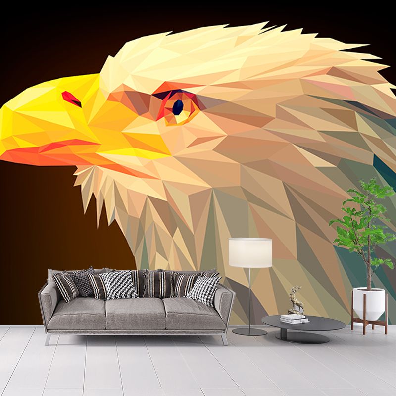 3D Animal Wall Covering for Living Room Bedroom Mural, Moisture-Resistant